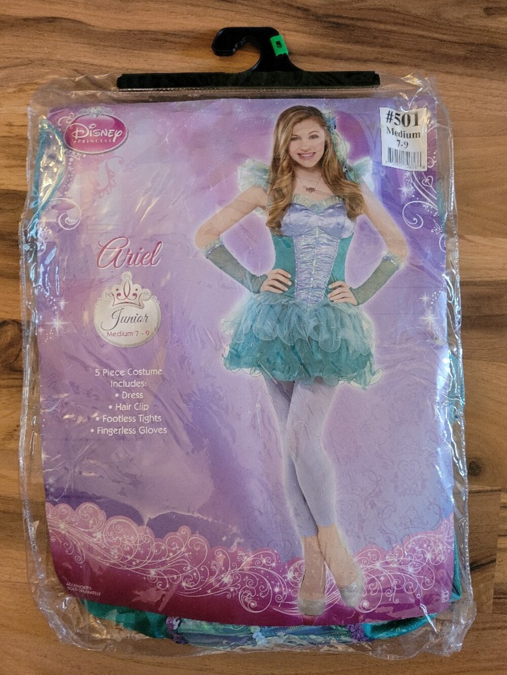 NEW Disney Ariel Junior Costume 7-9
